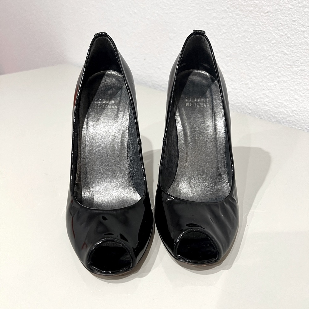 Stuart Weitzman Peep Toe Pumps